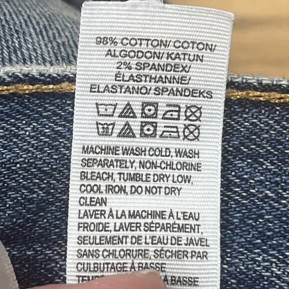 Lucky Brand 181 Jeans Relaxed Straight Blue Denim Men's 36X32 Y2K Retro Preppy - Picture 9 of 16